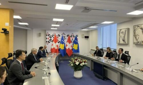 Kurti pret në takim presidentin e Këshillit Kombëtar të Zvicrës