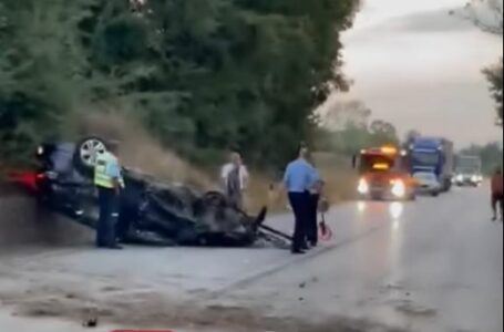 3 të lënduar nga aksidenti i rëndë në Jabllanicë