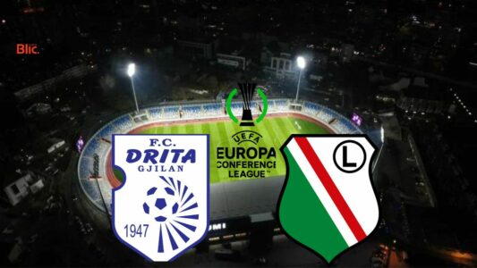 Legia – Drita, ja kur luhen ndeshjet e ‘Play Off’ të Conference League