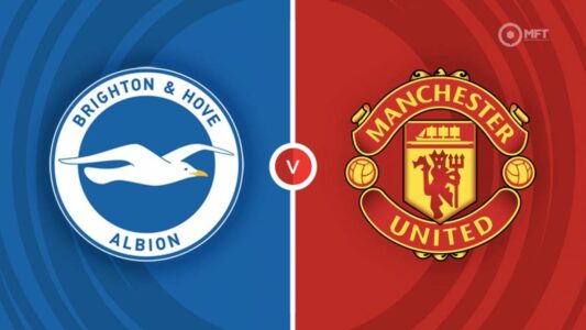 Formacionet zyrtare, Brighton – Man Utd