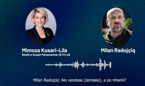 Pasi u koordinua me “zemlakun” e saj, terroristin Milan Radojçiq, Kusari-Lila thotë se është kërcënuar nga ai