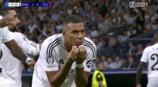 GOOOOOOOOOL – Mbappe shënon, Real Madrid në epërsi