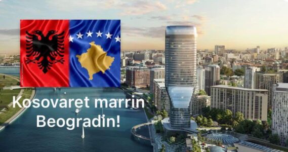 Në Beograd del lajmi se shqiptari nga Kosova ka marrë furnizimin e projektit gjigant Belgrade Waterfront!