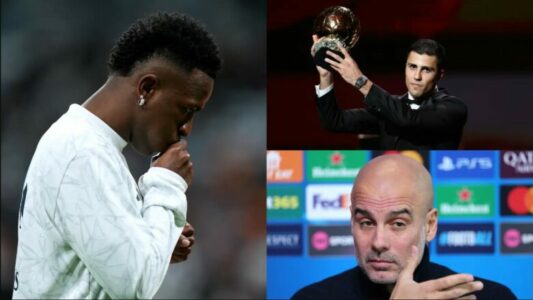 Guardiola tregon nëse Vinicius Jr duhet ta kishte fituar Topin e Artë, flet edhe për sabotimin e Real Madridit