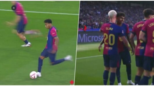 Barcelona nuk ndalet, Raphinha shënon golin spektakolar në derbi ndaj Espanyolit