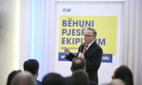 PDK’ja sot e mban Konventën për Bedri Hamzën kryeministër