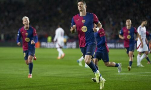 Lewa i arrin 101 gola në Champions, vetëm Ronaldo e Messi janë para tij