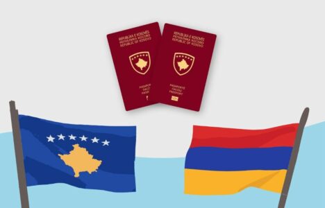 Armenia konfirmon njohjen e pasaportave, sqaron se nuk e ka ndryshuar qëndrimin ndaj pavarësisë së Kosovës