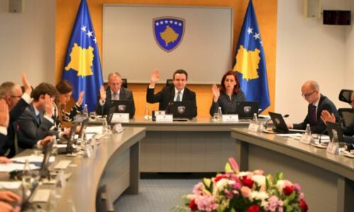 Mbledhja e Qeverisë së Kosovës, ky është rendi i ditës