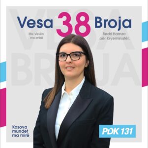 Vesa Broja: Bashkë do ta bëjmë Kosovën ma mirë