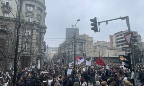 Protesta e 15 marsit në Beograd, BE ka një apel