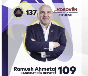 Ramush Ahmetaj: Po vazhdon përkrahja masive për Kosovën Fituese