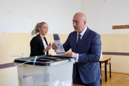 Haradinaj pas votimit: Kosova ka nevojë për votën tuaj sot, mos e humbni