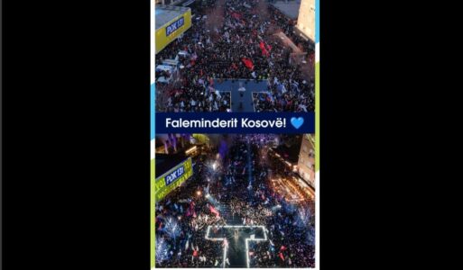 55-shi i PDK-së, Valon Grabovci: Faleminderit Kosovë!