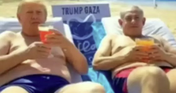 Me Netanyahun duke bërë plazh, Trump shpërndan videon për të ardhmen e Gazës