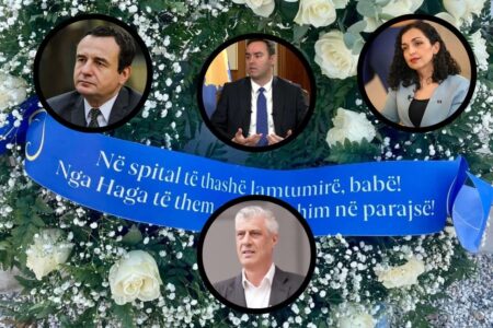 Inatet politike në tjetër nivel – Kurti, Konjufca e Osmani injorojnë varrimin e babait të Hashim Thaçit, asnjëri s’mori pjesë