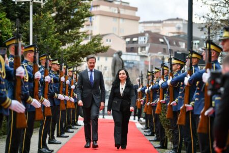 Osmani shkruan pas takimit me Rutte: Synimi ynë është i qartë- anëtarësimi në NATO