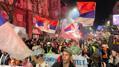 Protesta në Beograd, Ministria e Brendshme e Serbisë: 31 mijë pjesëmarrës në mirëpritjen e studentëve në Beograd