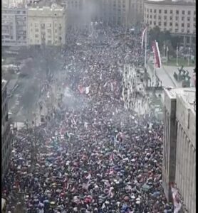 Protestuesve kundër Vuçiqit s’u shihet fundi në Beograd