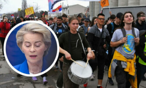 Deputetët e PE-së i shkruajnë Leyen: BE-ja duhet të mbështesë urgjentisht protestuesit dhe të paralajmërojë autoritetet në Serbi